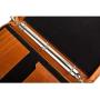 A4 letter sized papers soft good leather Portfolio Case leather Portfolio Organizer