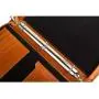 A4 letter sized papers soft good leather Portfolio Case leather Portfolio Organizer