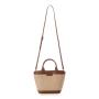 2024 Trending Women Bags Fashion PU Leather Handbag Customize Logo Straw Beach Cross Body Bags