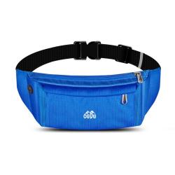 Gelory Multi Function Large Capacity Waterproof Wear Resistant Outdoor Sports Mobile Phone Nylon Waist Bag