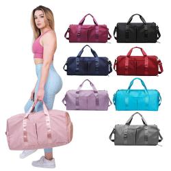 New Customized Logo Large Capacity Duffle Bags Gym Man Women Waterproof Sports Travel Bag Small Duffel Bag