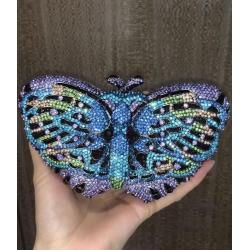 Rhinestone Handbags Clutch Purse For Women Luxury Guangzhou Wholesale Diamond Dinner Bag Rhinestone Clutch Banquet Female Bag