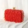 Fashionable New Handmade Beaded Portable Women's Bag Bright Color Dress Embroidery Dinner Bag High Quality Women's Banquet Bag