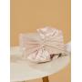 Satin evening bag bow clutch party bags wedding bridal bag wholesale