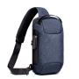 Fashion Waterproof Sports Diagonal Backpack Anti-theft Password Lock Men's Chest Bag Oxford Cloth Solid Shoulder Bag