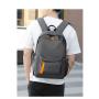 HR592 Casual Men's Backpack Fashion Outdoor Backpack Women Polyester Leisure Waterproof Travel Bag Business Man Phone Laptop Bag
