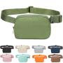 Fanny Belt Bag Waist Pack Crossbody Bags Bum Bag for Running Hiking Travel Workout Adjustable Strap for Women Sports & Outdoors