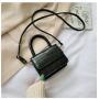 2023 Fashion Stone Cross body Bag Versatile Women's Handheld Small Square Bag Cute Mini Shoulder Bag