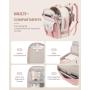 LOVEVOOK 4 pcs/set Flight Approved 40L 50L Waterproof travel backpack bag for work business laptop school Overnight backpacks