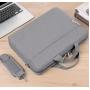 ZWY021 New Unisex Thickened Laptop Bag Fashion Polyester Waterproof Business Laptop Handbag Office Daily Shoulder Laptop Bag