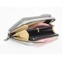 KBW593 New Weaving Women Cell Phone Bag Multifunctional Ladies Travel Shoulder Crossbody PU Long Multi Card Wallet