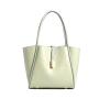 Basket bag Lady 2024 Korean Version  The New Soft Leather Senior Shoulder Bag Large Capacity Fashion Niche Tote Bag