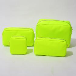 DIY Letters Multifunction Travel Women Cosmetic Bag Makeup Case Pouch Wash Organizer Bag Nylon Waterproof Toiletry Travel Bag