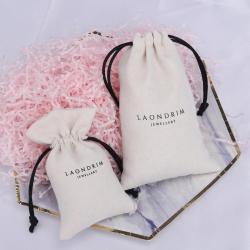 Custom Logo Printing Suede Jewelry Pouch Drawstring Bag Small Gift Lipstick Jewelry Packing Suede Pouch