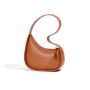 2024 New Trendy Personalized Small  Ladies Genuine Leather Purses And Handbags Designer Underarm Shoulder Bags For Women