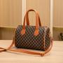 New Fashion Trendy Print Handbags Luxury Pu Leather Crossbody Bag Boston Pillow Bag Shoulder Bags for Women