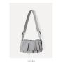 Customized High Quality Stylish PU Material Soft Comfortable Sling Canvas Tote Handbags Shopping Bags Women Shoulder