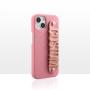 Customized Personalized Luxury Initial Leather Cases Mobile Cell Phone Cases For Iphone 13 14 15 Pro With Letters Drop Shipping