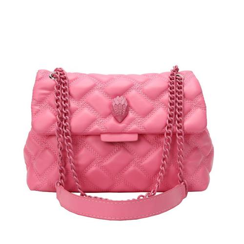 New fashion handbags popular simple PU leather shoulder crossbody bag daily versatile diamond lattice women's bags wholesale