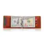 Durable Man Leather Wallet Money Clip Rfid Blocking Leather Money Clip Wallet For Mens