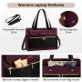 2023 LOVEVOOK Brand Design 2pcs fashion Leather shoulder bag Women tote bag ladies handbag and purses laptop briefcase with USB
