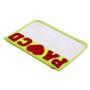 Promotional Gift Custom DIY Letter Patches Transparent Make Up Bag Clear Cosmetic Brush Bag PVC  Pouches