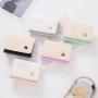 ZR095 INS Style Short Zero Wallet New Korean Version Cute Little Elephant Print Wallet Practical Cute Student Card Bag