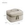 Cotton Make Up Bag High Quality Waterproof Makeup Cosmetic Bag Organizer Makeup Toiletry Bag For Men Or Women