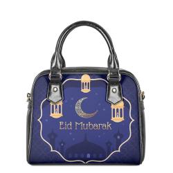 KBW079 2023 new Eid al Fitr holiday pattern digital printing PU handbag women's high quality shoulder bag with shoulder strap