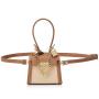 2023 Guangzhou Factory Retro Style Ladies Hand Bags Canvas Straw Vegan Leather Mini BagsTrendy Custom Logo Womens Crossbody Bags