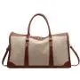 ZF167 New Retro Ladies Handbag Canvas Sports Fitness Diagonal Cross Bag Short Distance Large Capacity Collision Color Travel Bag