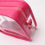 Personalized Travel Luxury Eco Friendly PVC  Candy Portable Designer Small Cute Pink Women Waterproof Custom Crossbody Bag