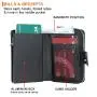 Professional Slim Business Card Carrier Name Card Holder Wallet With Magnetic Shut RFID Blocking Wallet With Pop Up Leather Case
