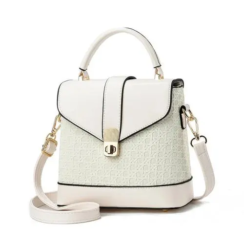 2024 Wholesale Fashion Trends Woman Mobile Phone Bags Embroidery Messenger Bags PU Leather Women's Phone Handbags