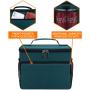 Family Travel Picnic Drink Fruit Food Fresh Thermal Insulated Women Men Cooler Bento Lunch Box Tote Bag