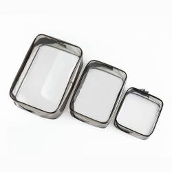 KBW791  New Designer Transparent Cosmetic Bag Fashion Travel Wash Handbag Waterproof Pouch Makeup Storage Bag Customized