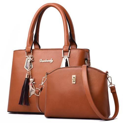 CCF177 New Fashion Women Handbag Sets 2pcs Ladies Bag Purse and Handbags Set Pu Leather Crossbody Women Hand Bags