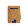 Slim Minimalist Mens Leather Wallet RFID Blocking Leather Metal Money Clip Card Holder Wallet