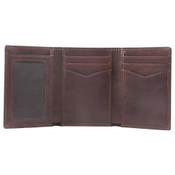 genuine leather men's wallet slim card holder wallet for men rfid card holder wallet with id card holder
