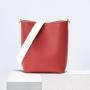 2022 OEM Sac Pour Femm Bolso De Dama Custom Girls Trendy Genuine Leather Bucket Sling Crossbody Bags Handbag