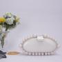 Bulk Wholesale Oval Fashion Crossbody Shoulder Bag Purse Handbags Woman Pink Evening Clutch Bag 2024 New Acrylic Bags