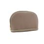 Custom PU Waterproof Double Layer Cosmetic Bag Portable Large Makeup Organizer Bag Travel Toiletry Bag
