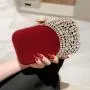 Hot Sale Bridal Wedding Clutch Purse  Luxury Party velvet Evening Bag
