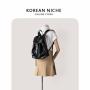 Wholesale Customization PU Leather Fashion Simple Style Water Proof Ladies Women's backpack Shoulder Bags