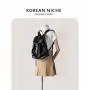 Wholesale Customization PU Leather Fashion Simple Style Water Proof Ladies Women's backpack Shoulder Bags