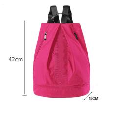 Gelory New Arrival Durable Waterproof Nylon Fabric Dry-Wet Separation Travel Casual Backpack Fitness Backpack
