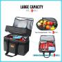 2022 new Realer 31L foldable large cooler bag with bottle opener ice pack waterproof lunch bag picnic camping trip cooler bags