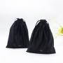Custom Label Logo Satin Shoes Scarf Gift Packaging Bag New Style Thick Satin Drawstring Dust Bag For Handbag