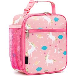 Cute Insulated Thermal Lunch Box Container Reusable Cooler Tote Bag for School Picnic and Travel for Kids for Girls and Boys