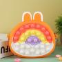 KB018 Silicone Children Cartoon Purse 2023 Mini Kids Bag Toy  Bubble Shoulder Bag Luxury Backpack High Quality Crossbody Bag